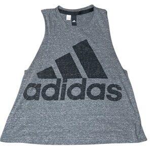 Adidas Heather Gray Tank Top